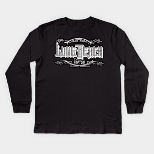 Vintage Long Beach, NY Kids Long Sleeve T-Shirt